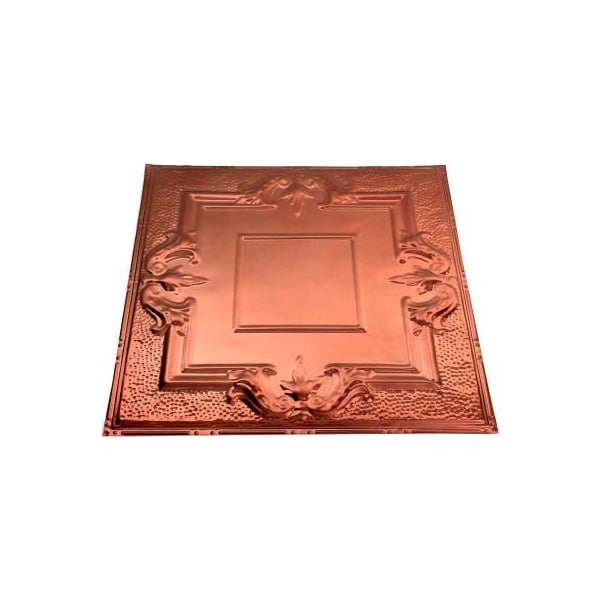 Acoustic Ceiling Products Great Lakes Tin Niagara 2' X 2' Nail-up Tin Ceiling Tile in Penny Vein - T54-05 - main